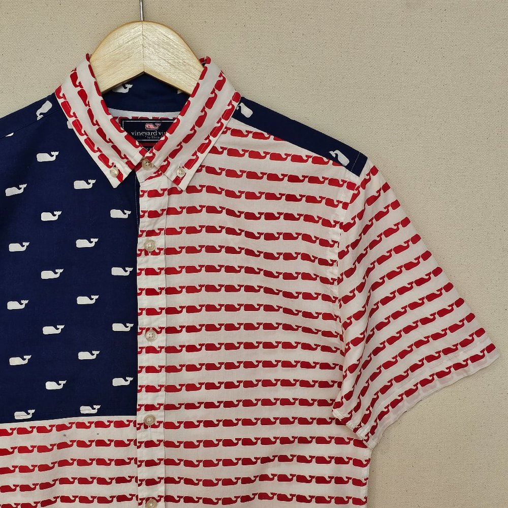 Vineyard Vines Short Sleeve Slim Fit Murray Shirt XS